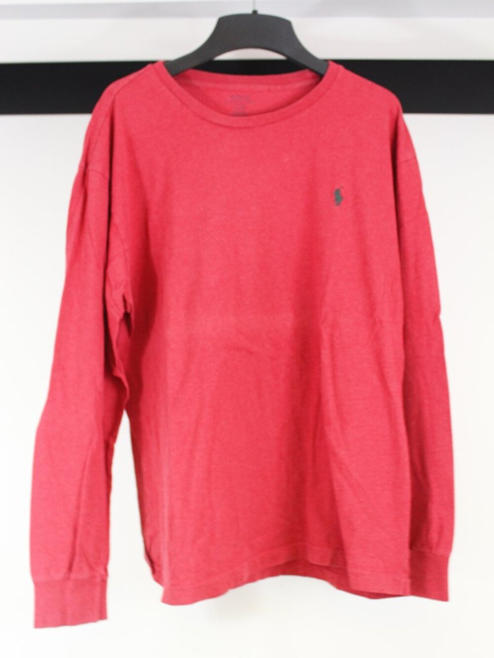 Polo Ralph‎ Lauren Red Long Sleeve T Shirt Size Large